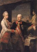 Pompeo Batoni Emperor Foseph II and Grand Duke Pietro Leopoldo of Tusany USA oil painting reproduction